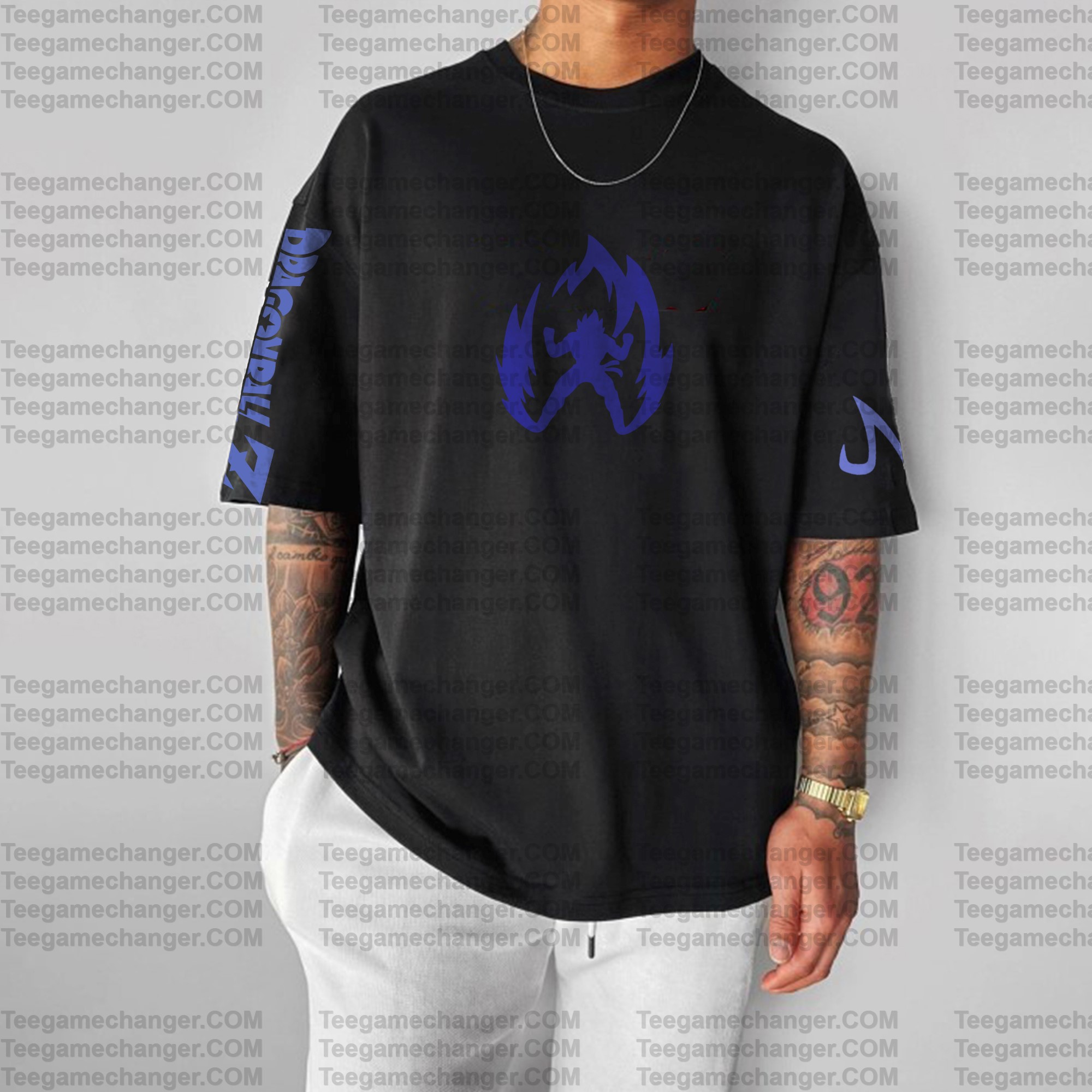 Unisex Anime Inspired Vintage T-Shirt丨DragonBall