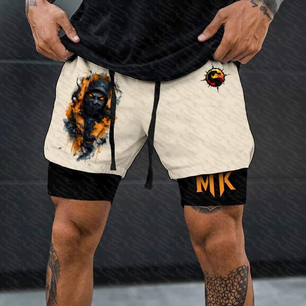 Unisex  “Mortal Kombat” Casual  Streetwear Shorts
