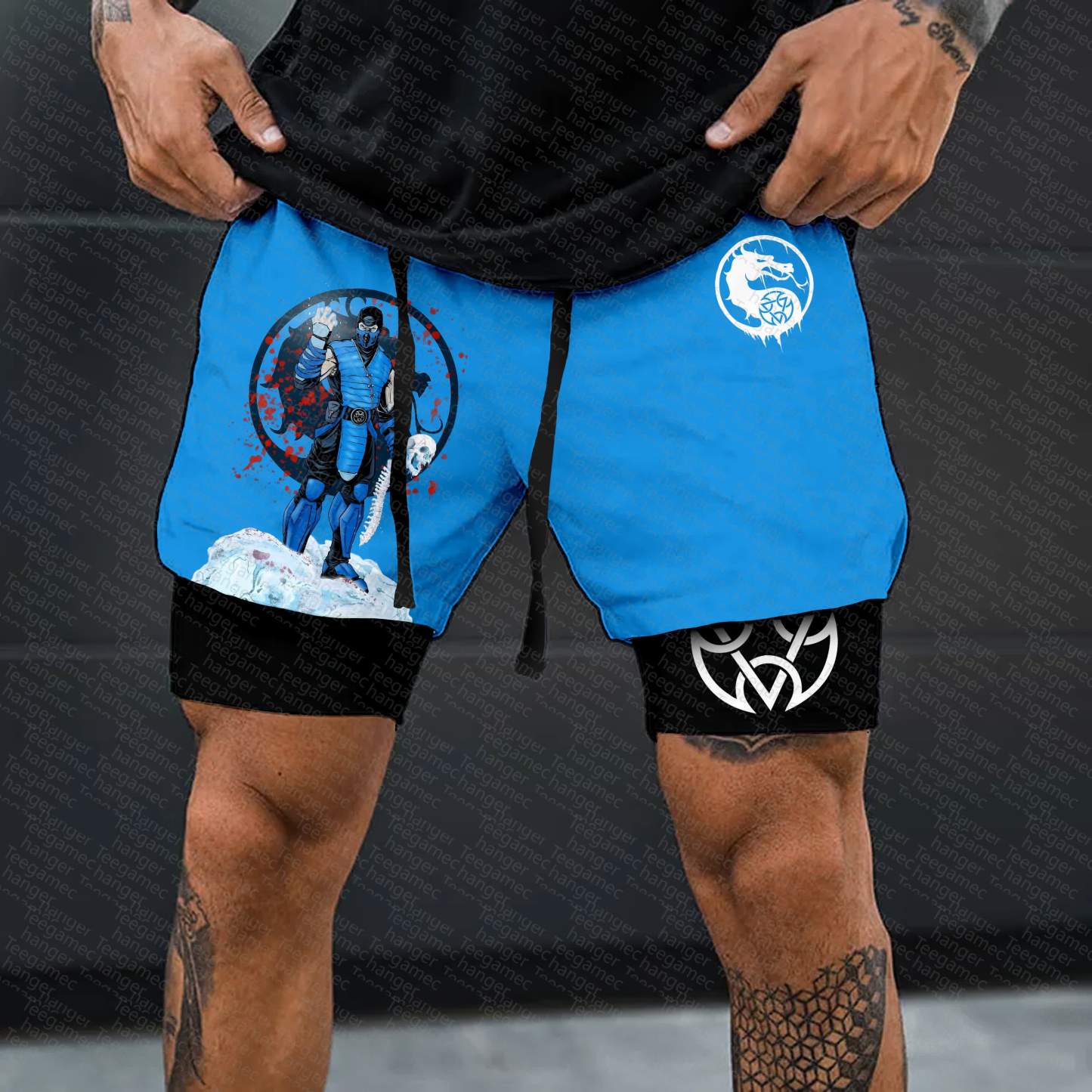 Unisex  “Mortal Kombat” Casual  Streetwear Shorts
