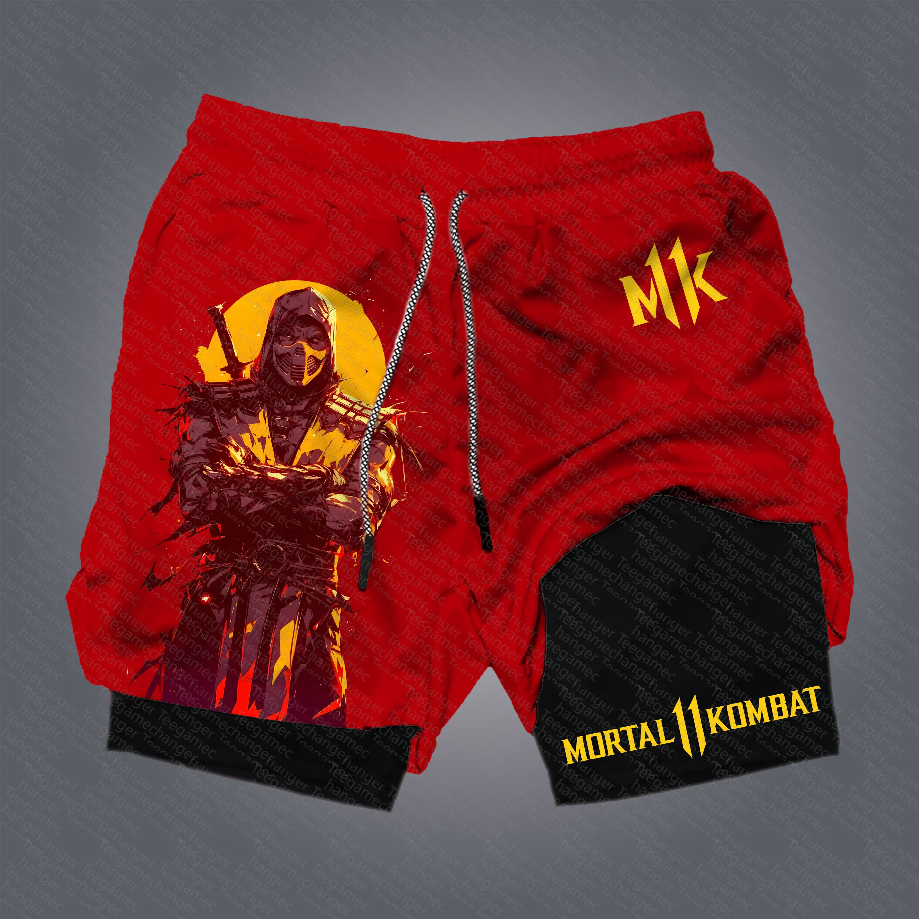 Unisex  “Mortal Kombat” Casual  Streetwear Shorts