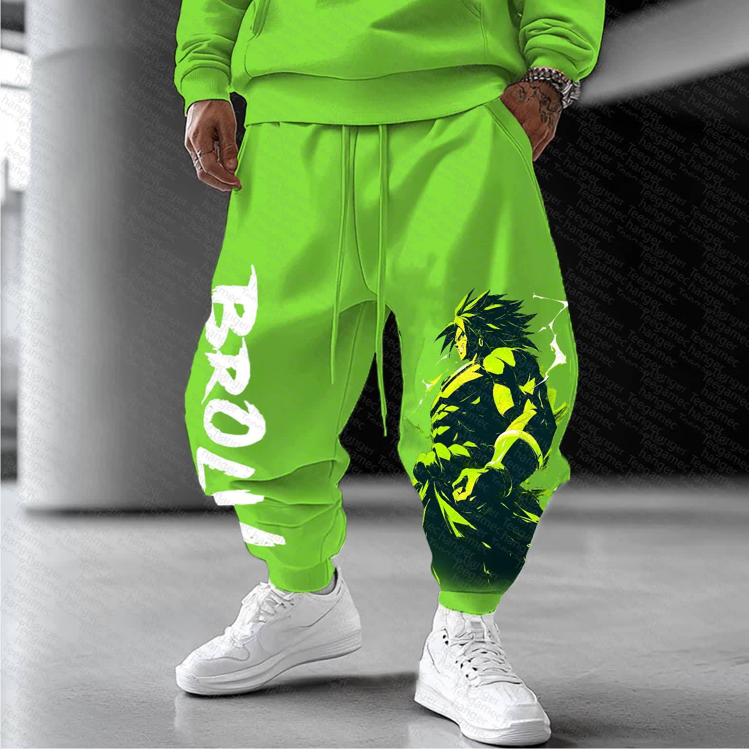 Unisex Casual Anime Streetwear Pants