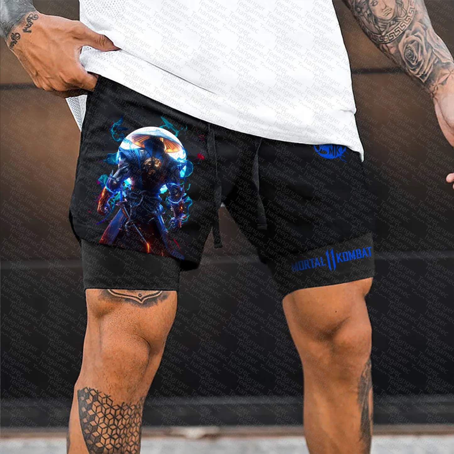 Unisex  “Mortal Kombat” Casual  Streetwear Shorts