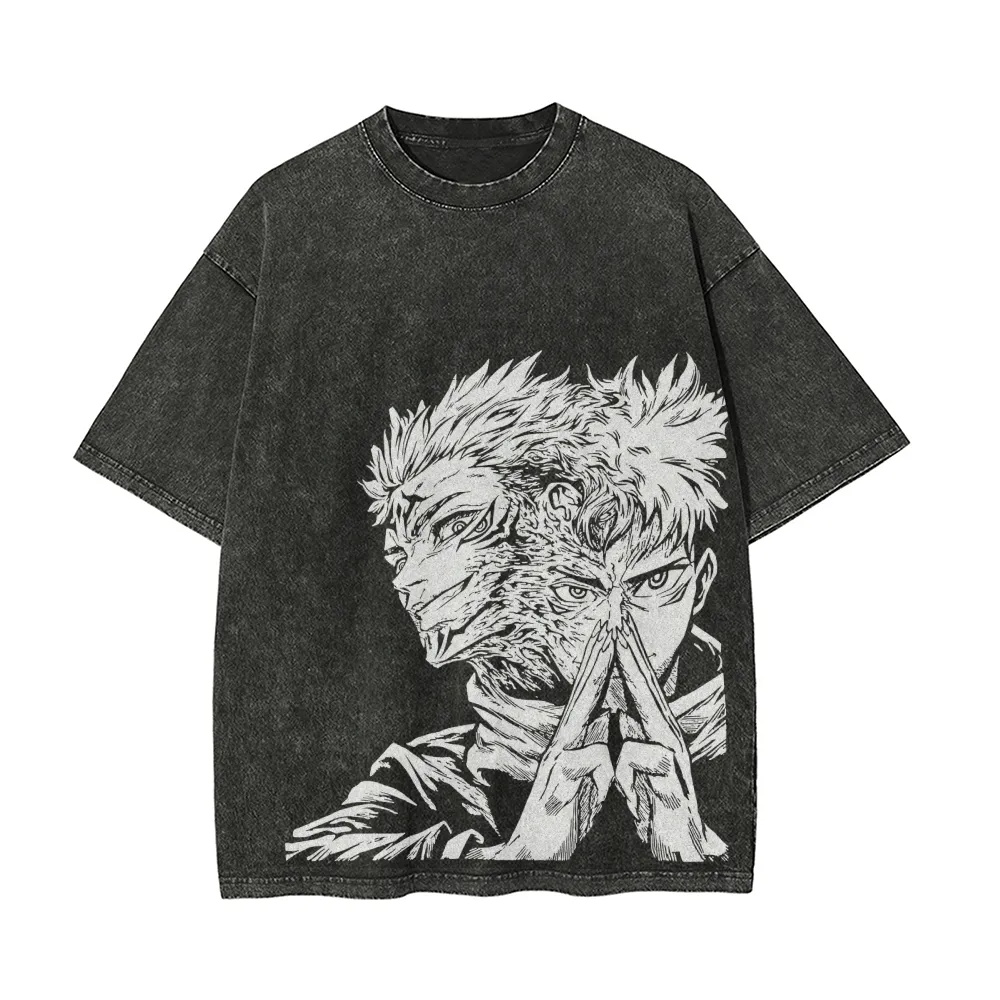 Vintage Washed Tee丨Jujutsu Kaisen
