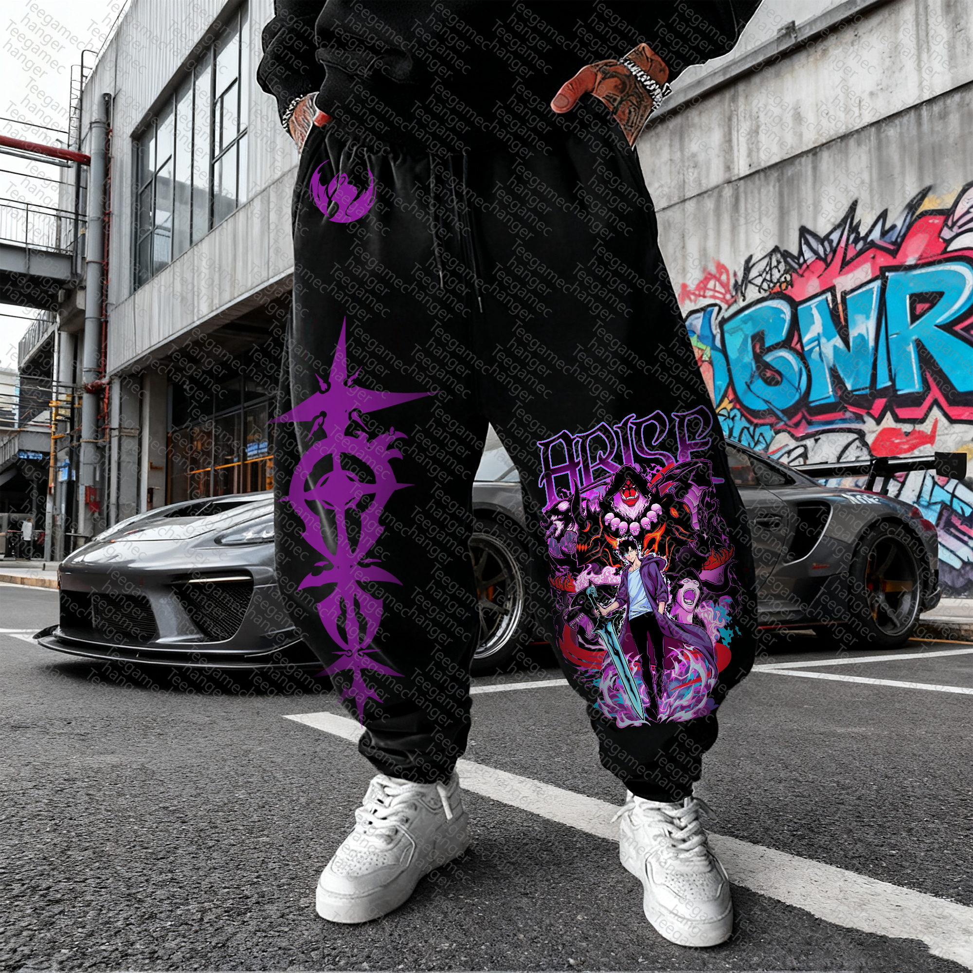 Unisex  Casual  Streetwear Plush Pants