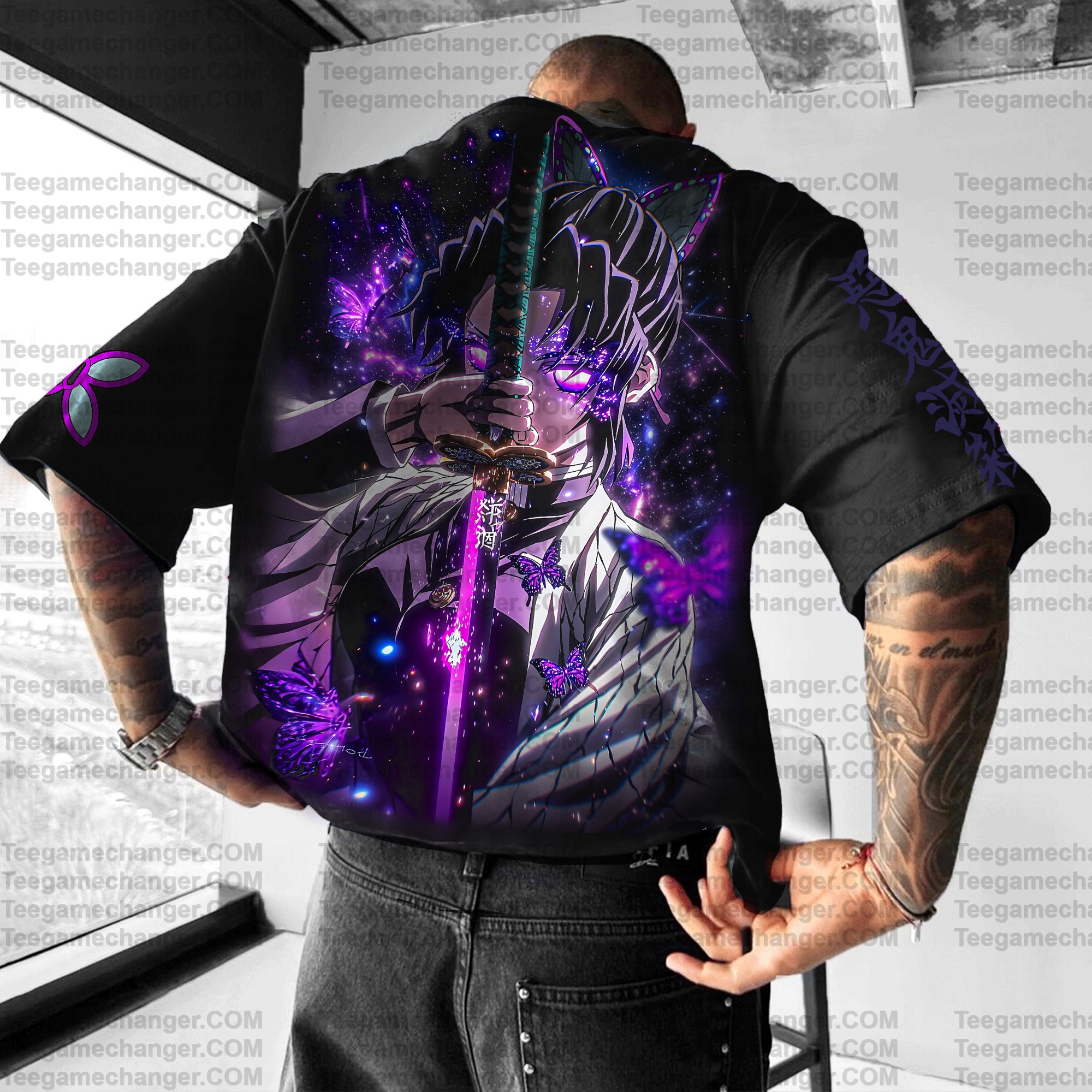 Unisex Anime Inspired Vintage T-Shirt| KNY