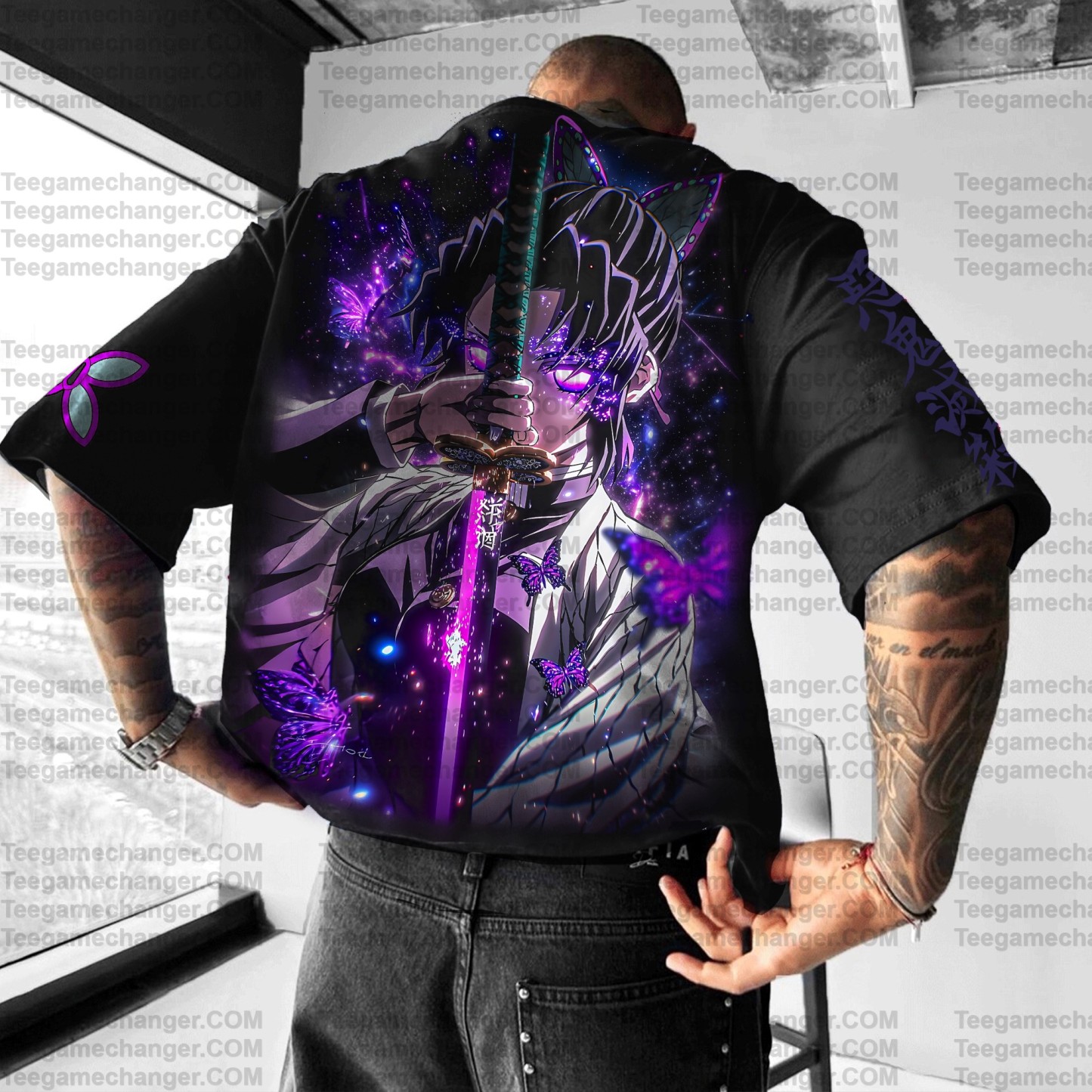 Unisex "Demon Slayer" Anime Inspired Vintage T-Shirt