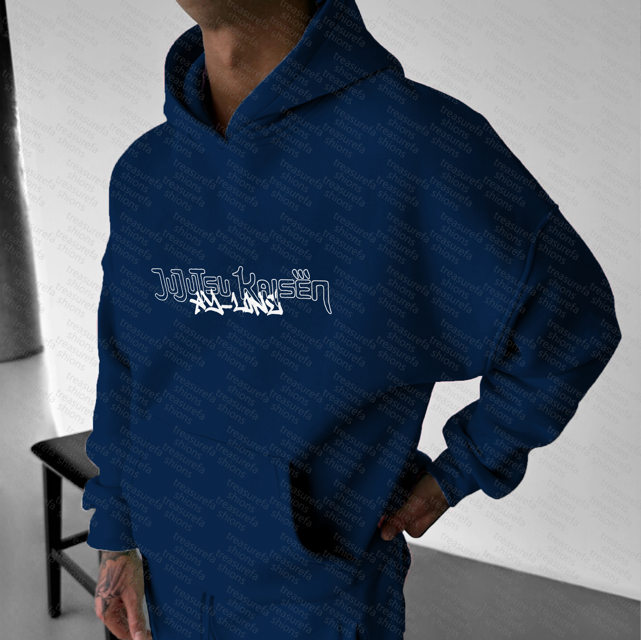 Unisex “ Jujutsu Kaisen   ” Graphic Streetwear Vintage Hoodie