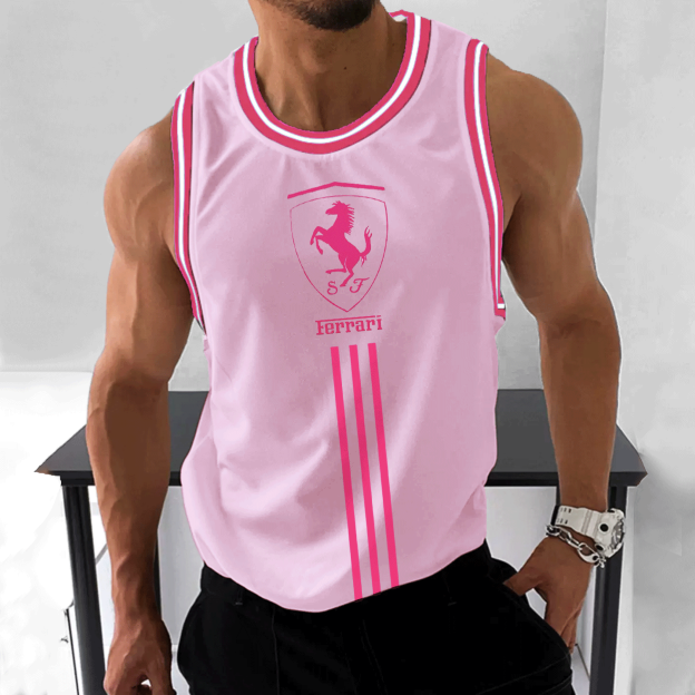 Men's Racing Fitness Sleeveless Tank