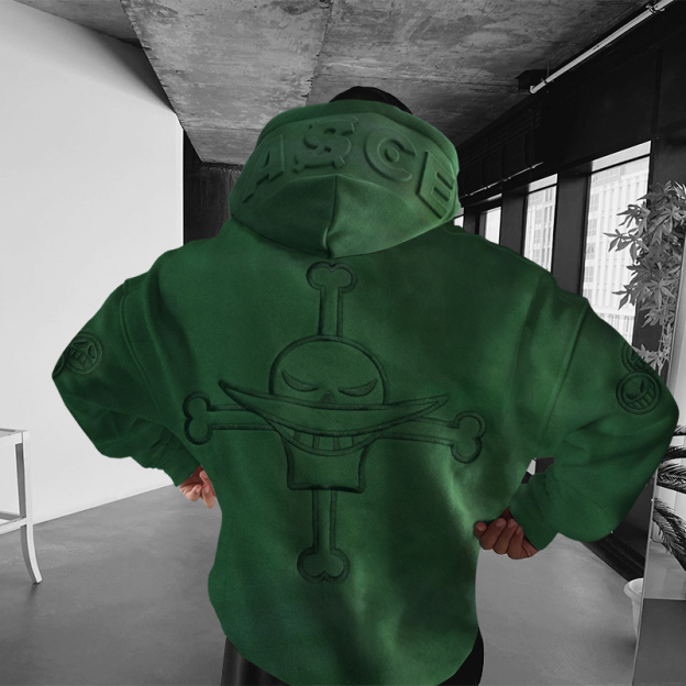 Oversize "" Print Hoodie-Teegamechanger