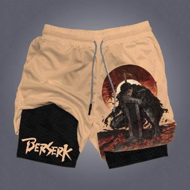 Unisex  “Berserk” Casual Anime Streetwear Shorts