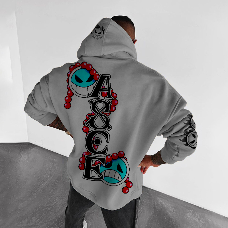 Oversize Print Hoodie-Teegamechanger