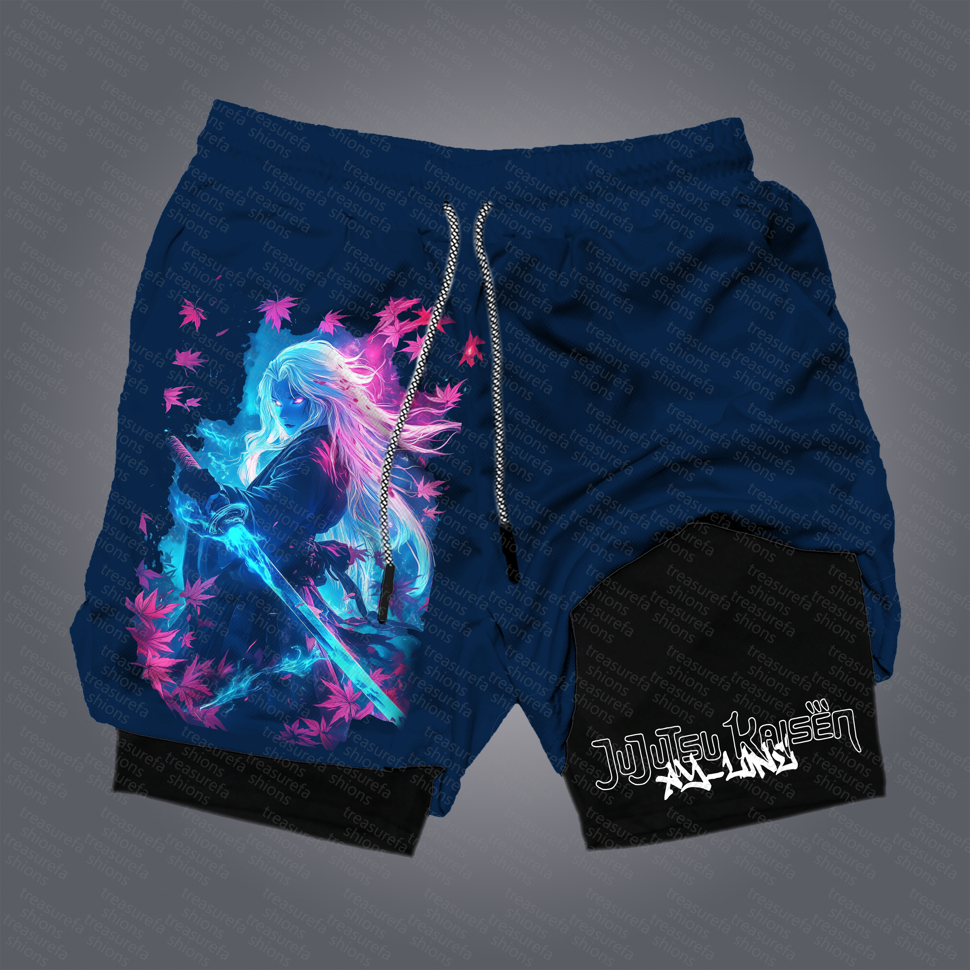 Unisex “ Jujutsu Kaisen” Casual Streetwear Shorts