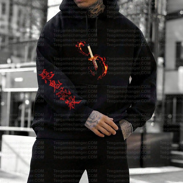 Unisex Anime Graphic Streetwear Vintage Hoodie| KNY