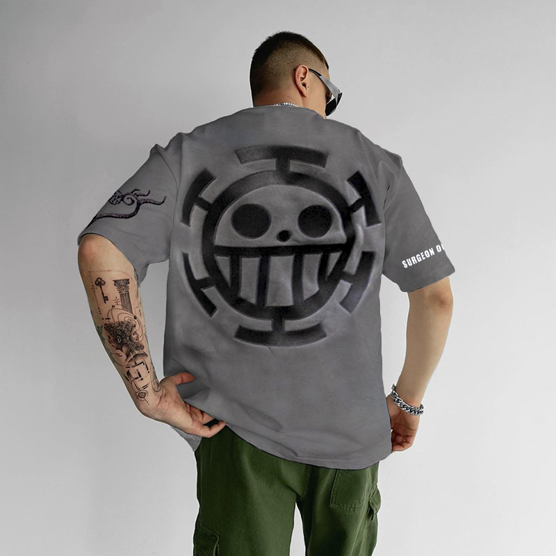 Oversized Printed Casual T-shirt