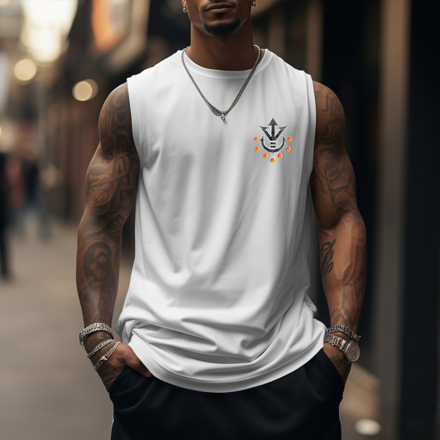 Unisex Oversized Anime DB Goku Tank Top