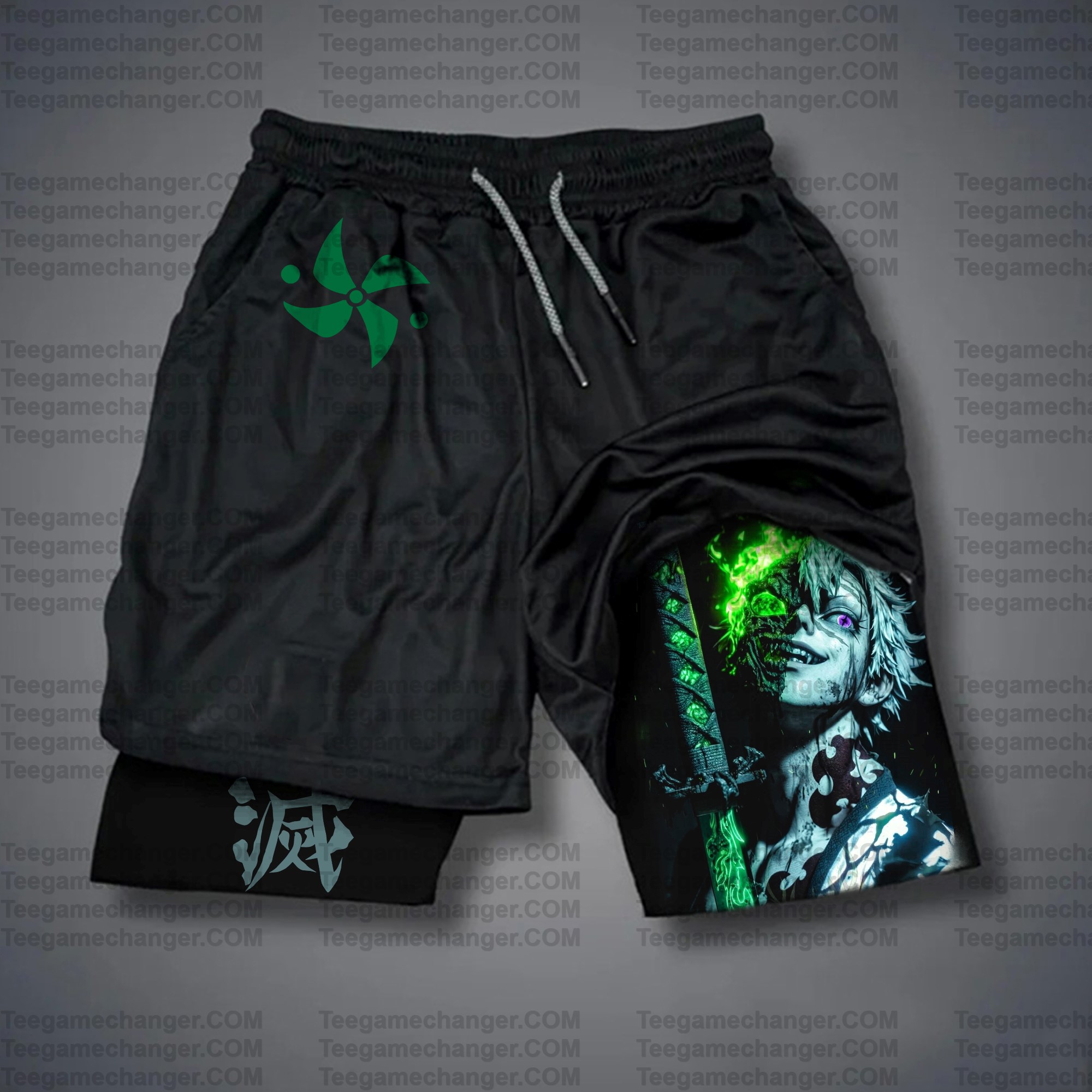 Unisex “ Demon slayer” Casual Streetwear Shorts