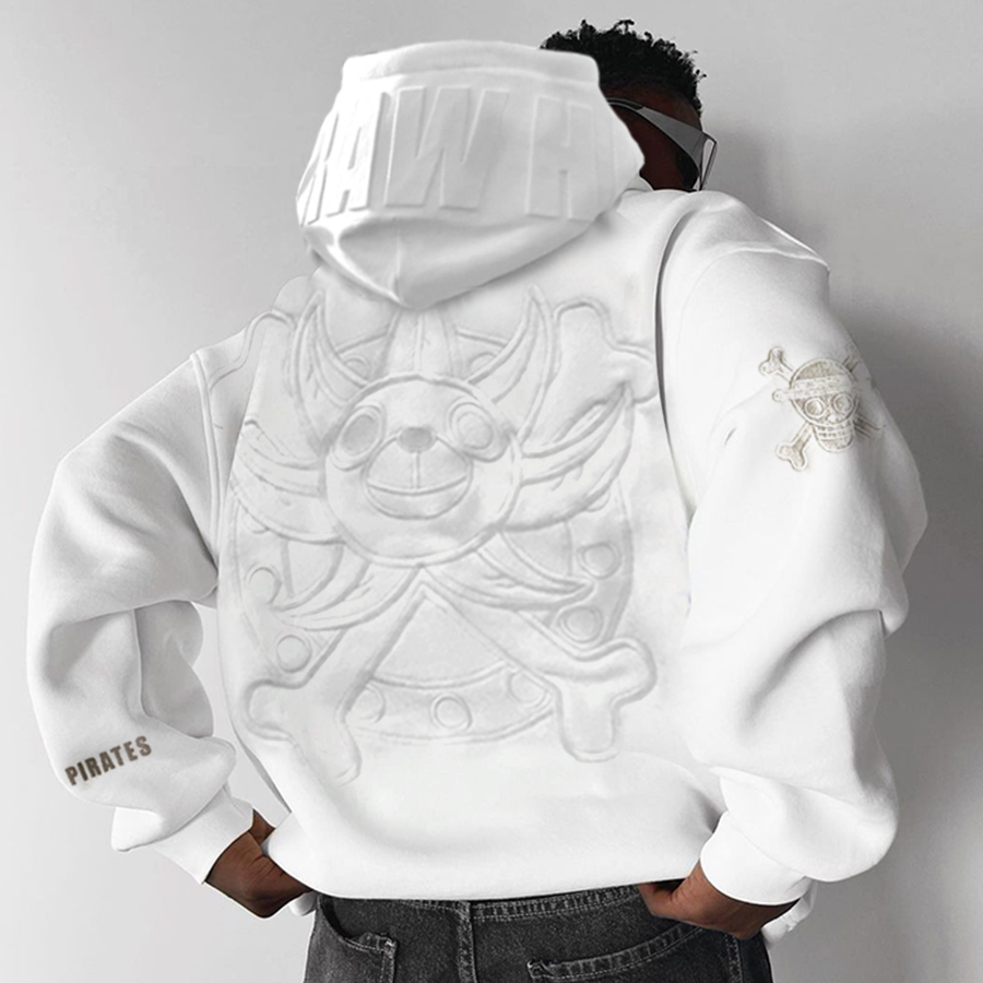 Oversized Printed Hoodie-Teegamechanger