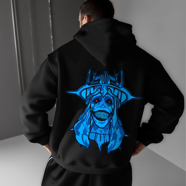 Unisex Anime Cotton Hoodie