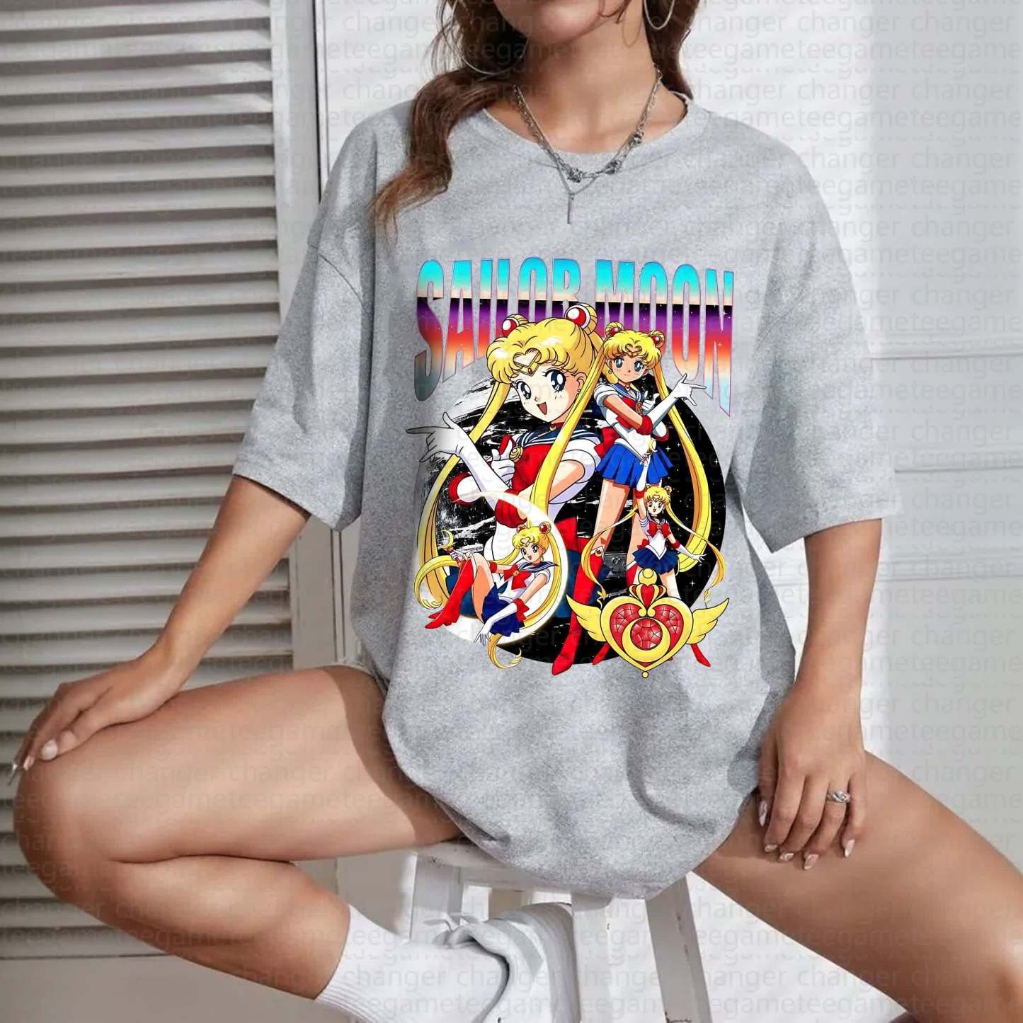 Unisex Anime Graphic Streetwear Vintage Hoodie丨Demon Slayer X Pokémon