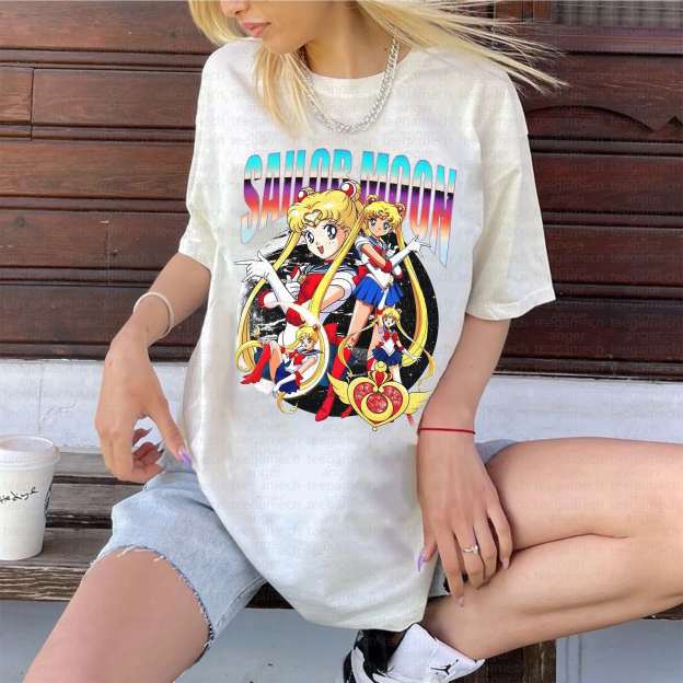 "Sailor Moon" Anime Inspired Vintage T-Shirt