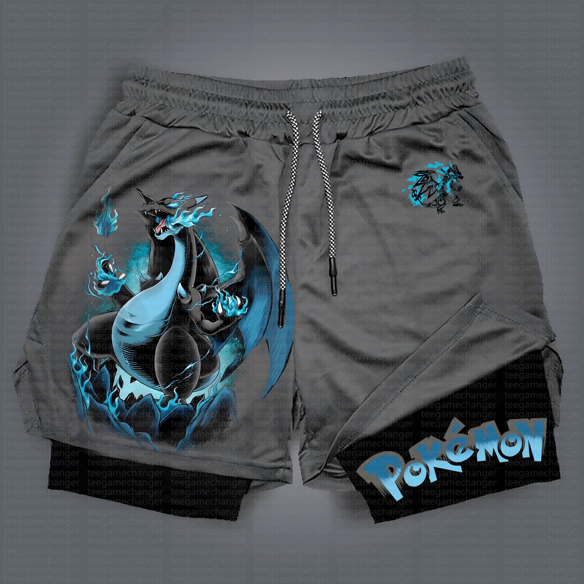 Unisex  “Pokémon” Casual Anime Streetwear Shorts