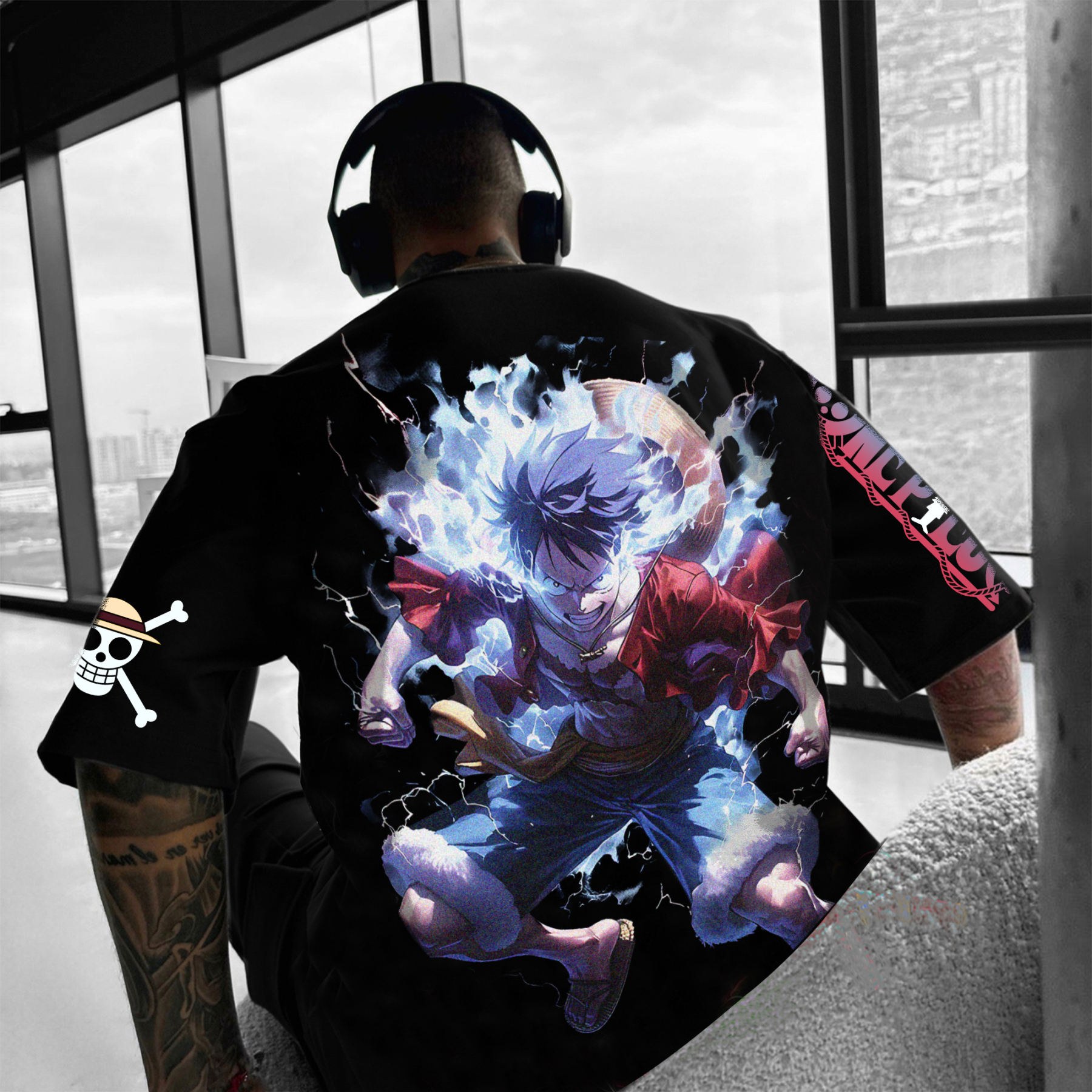 Unisex Anime Inspired Vintage T-Shirt