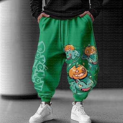 Unisex Anime Inspired Vintage Pants丨Pokémon