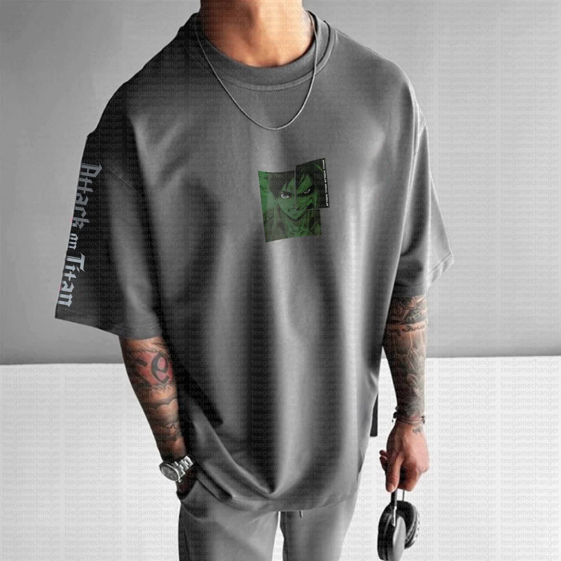 Unisex  "AOT" Anime Inspired Vintage T-Shirt