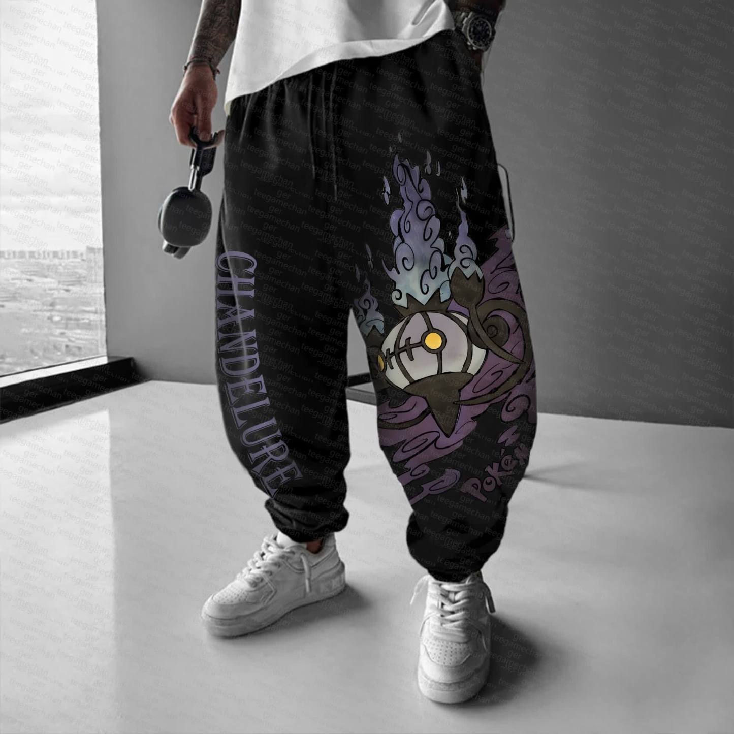 Unisex “Pokémon” Casual Anime Streetwear Pants