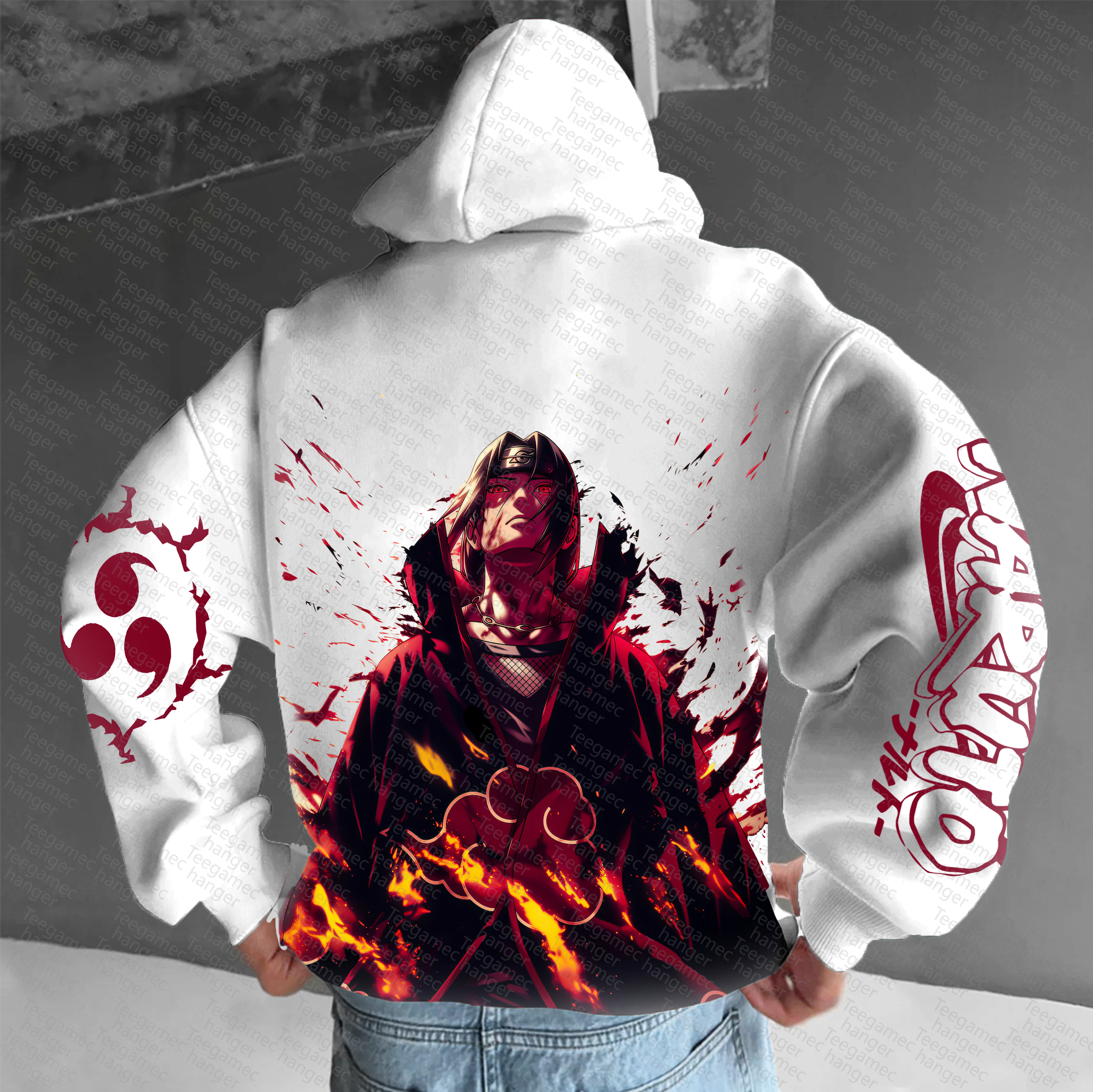 Unisex “NARUTO” Anime Graphic Streetwear Vintage Hoodie