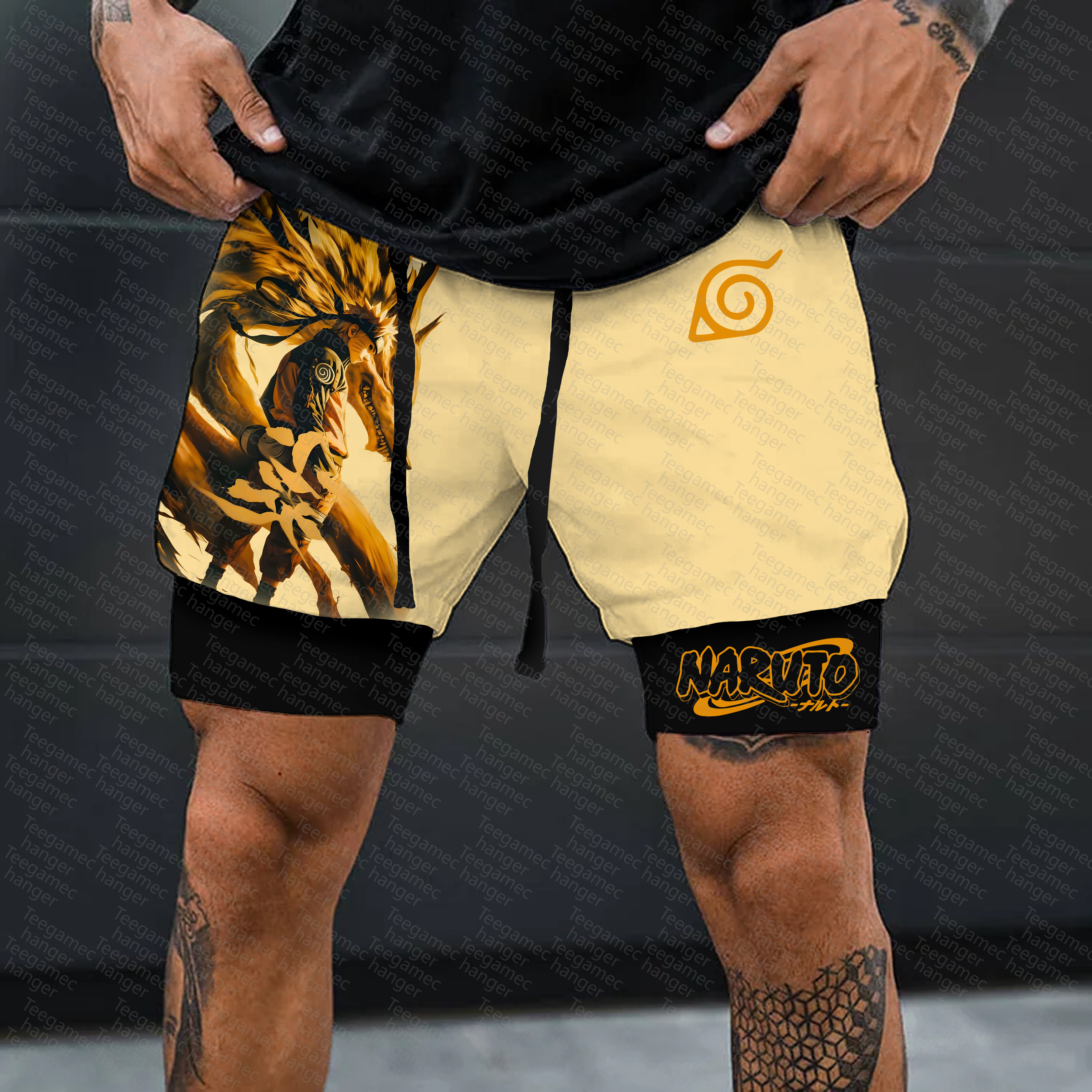 Unisex  “NARUTO” Casual Anime Streetwear Shorts