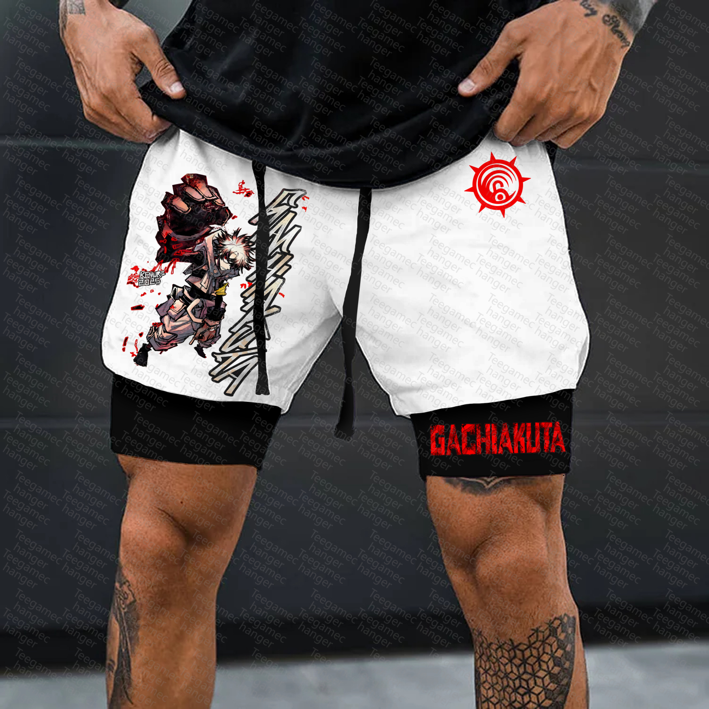 Unisex  “GACHIAKUTA” Casual Anime Streetwear Gym Shorts