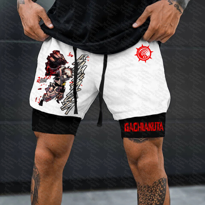 Unisex  “GACHIAKUTA” Casual Anime Streetwear Gym Shorts