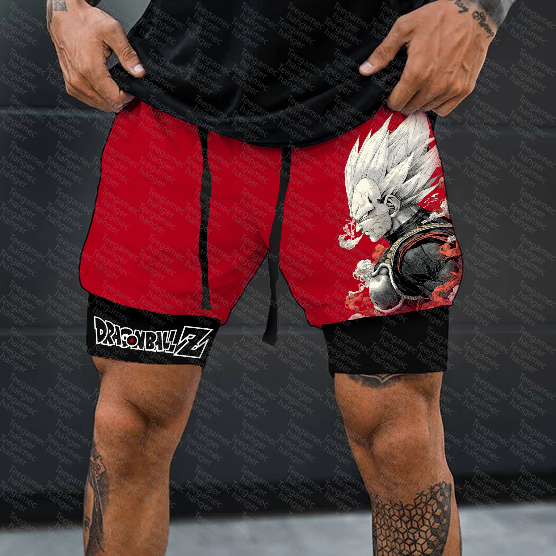 Unisex  Casual Anime Streetwear Shorts