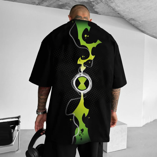 Unisex Anime Inspired Vintage T-Shirt丨Ben 10