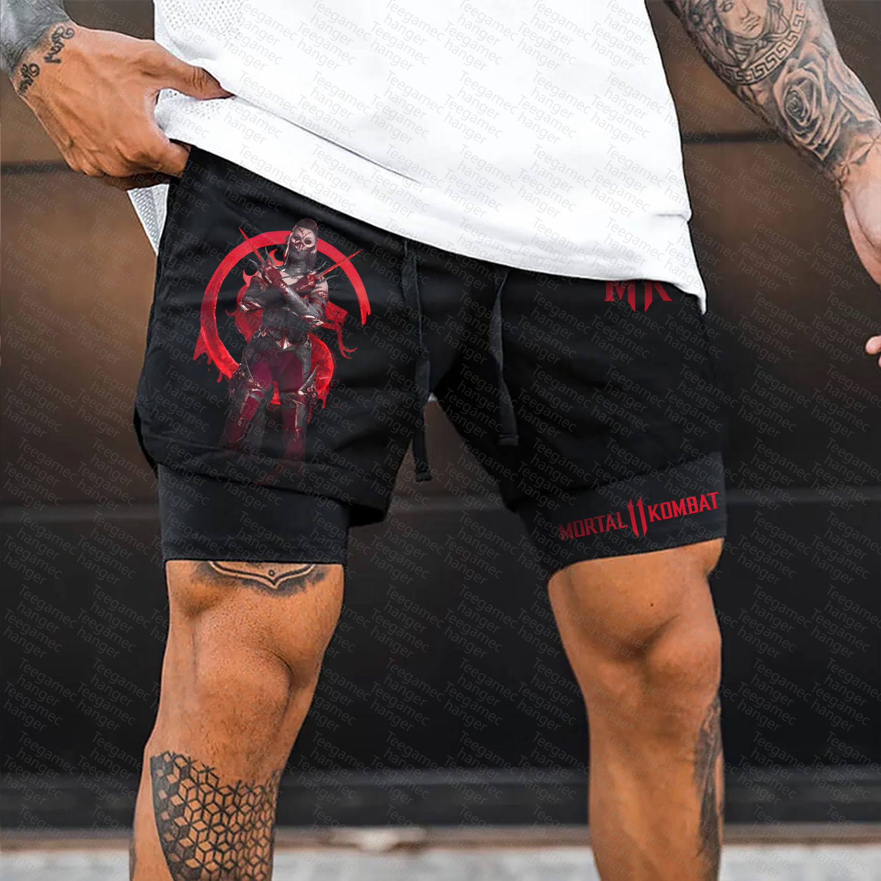 Unisex Casual  Streetwear Shorts