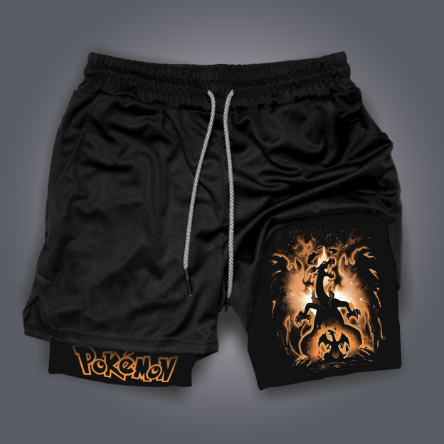 Unisex Casual Anime Streetwear Shorts 