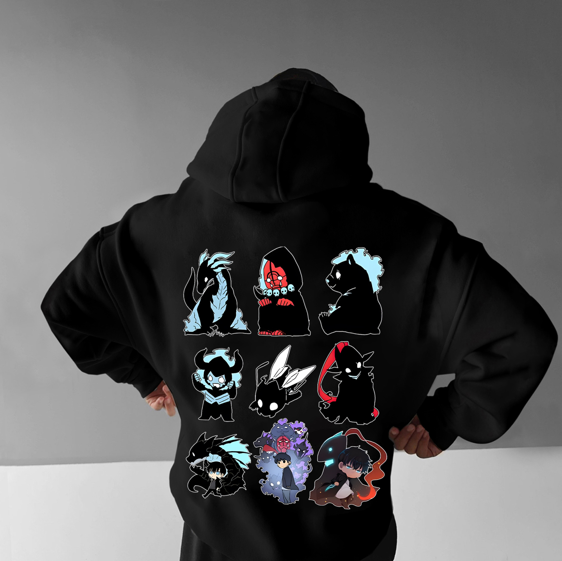 Unisex Anime Graphic Streetwear Vintage Hoodie