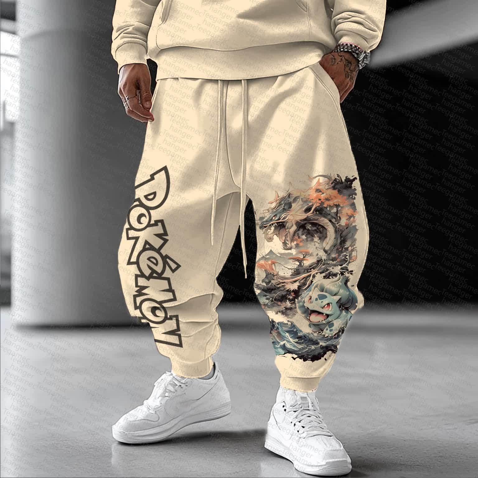 Unisex “Pokémon” Casual Anime Streetwear Pants