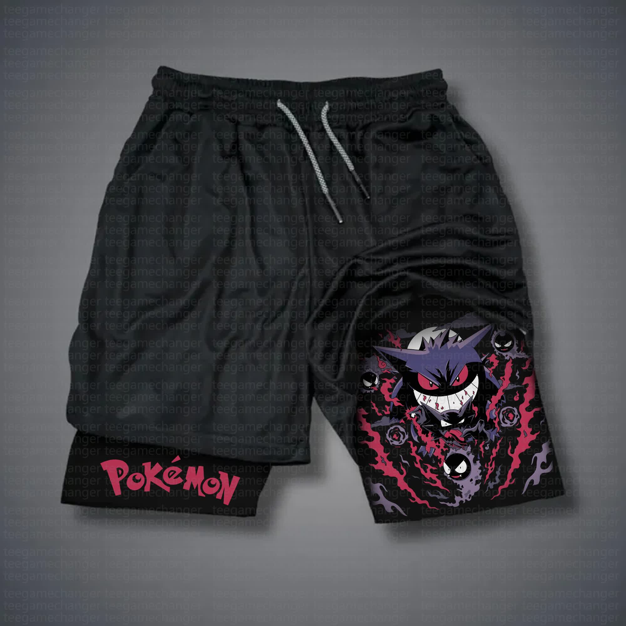 Unisex Casual Anime Streetwear Shorts 丨Pokémon