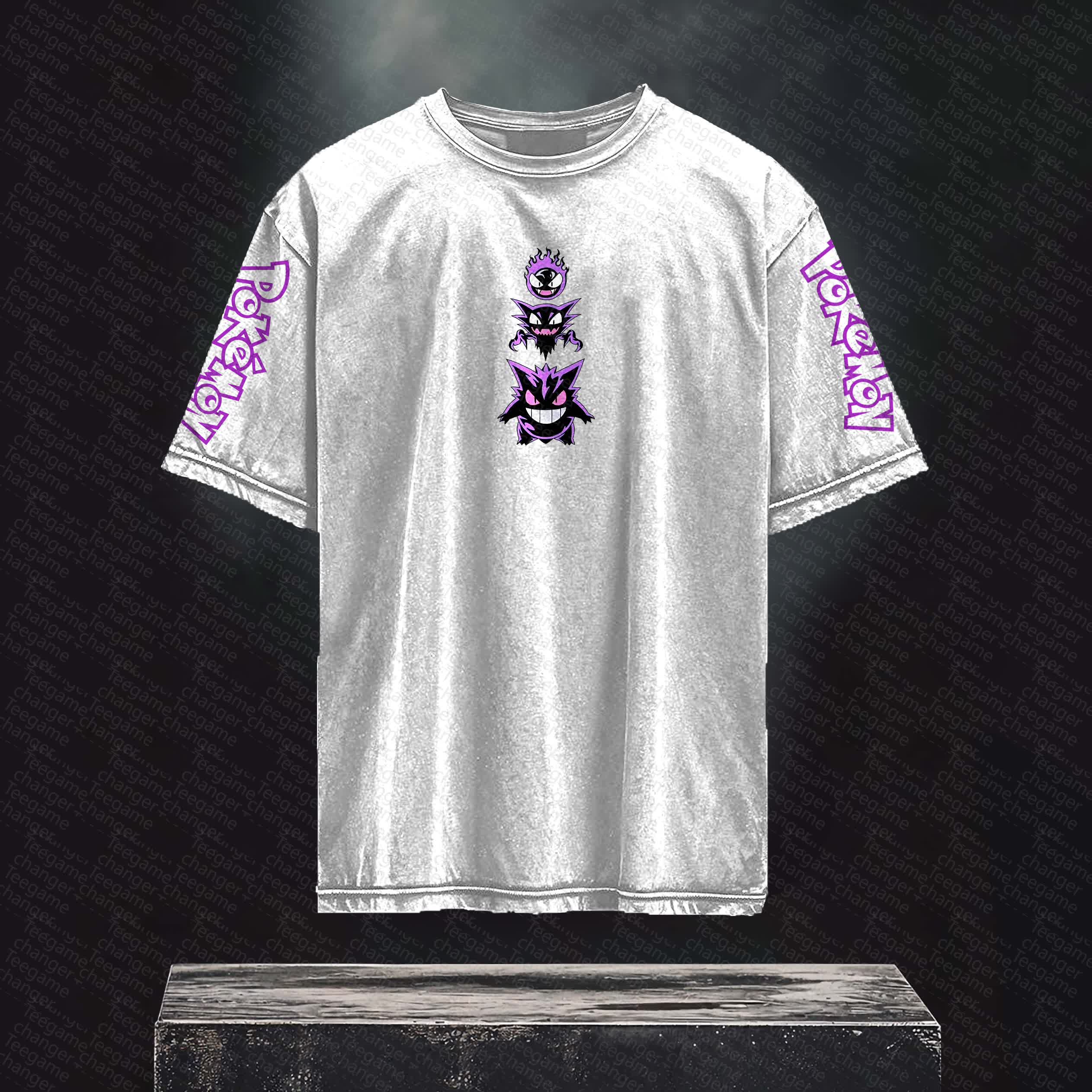 Unisex Anime Inspired Vintage T-Shirt丨 Pokémon