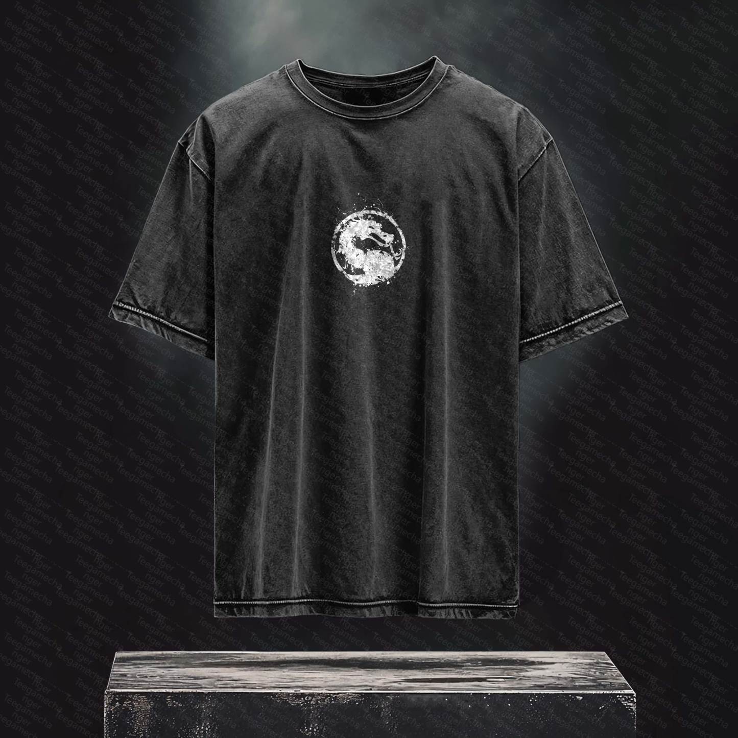 Unisex Anime Inspired Vintage Washed T-Shirt丨 Mortal Kombat