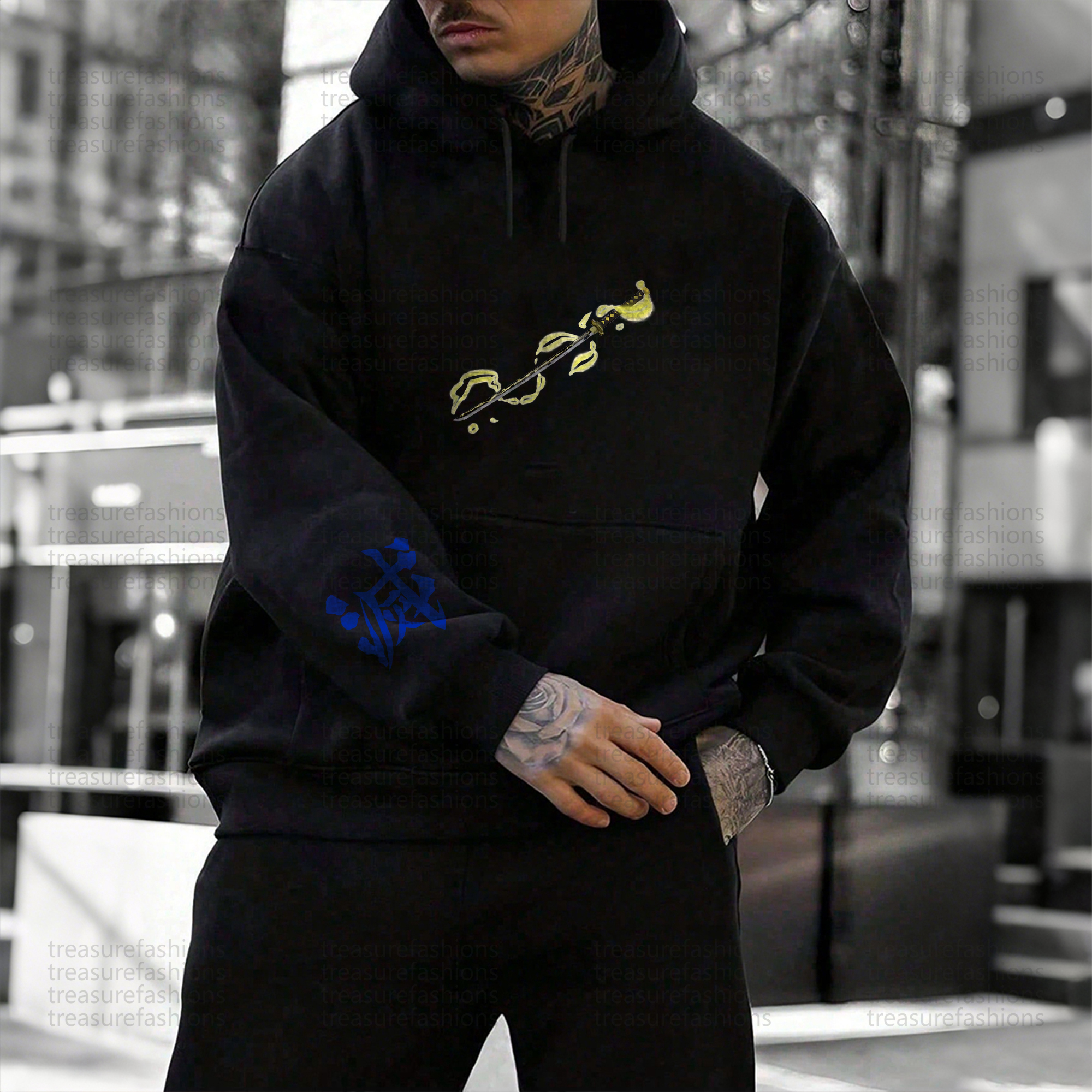 Unisex “ Demon slayer   ” Graphic Streetwear Vintage Hoodie