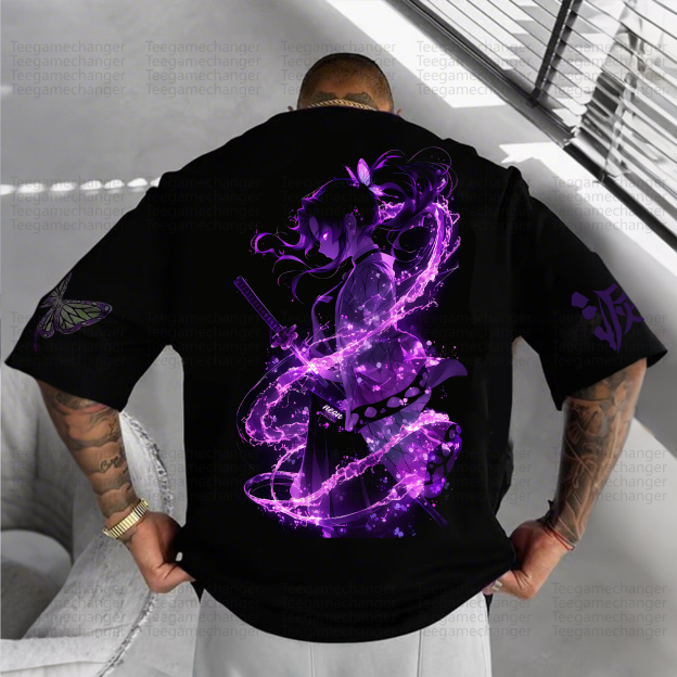 Unisex  " Demon slayer " Anime Inspired Vintage T-Shirt