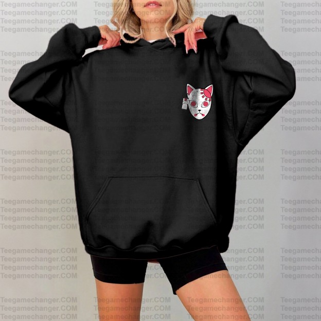 ‘’Demon Slayer" Anime Inspired Vintage Hoodie