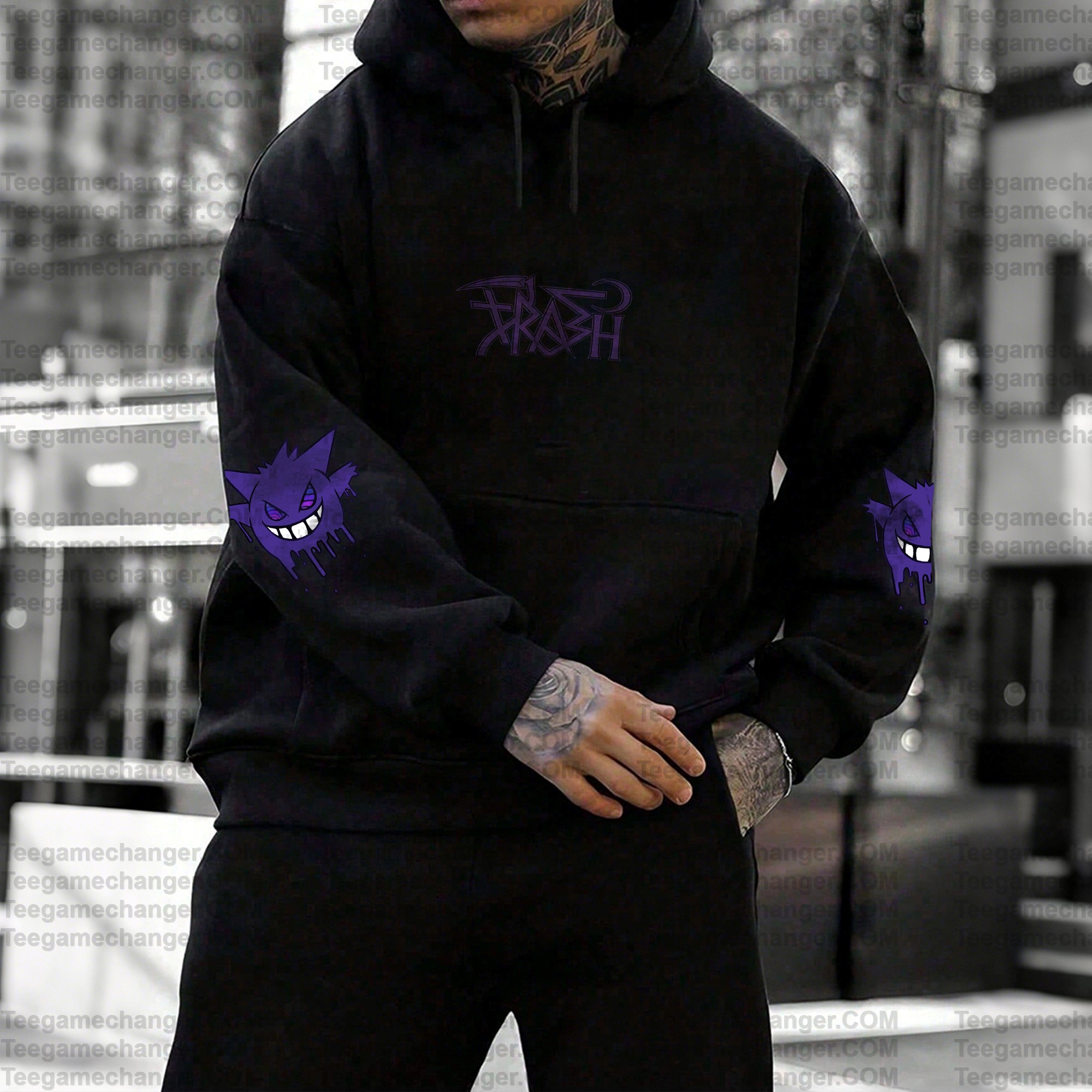 Unisex Anime Graphic Streetwear Vintage Hoodie