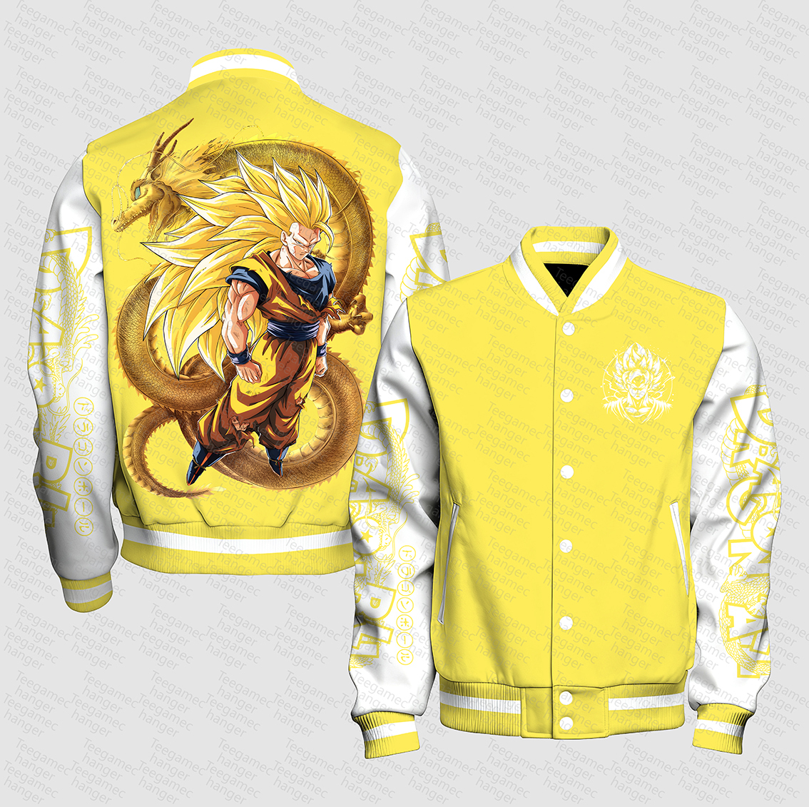 Unisex Vintage Anime Graphic Jacket