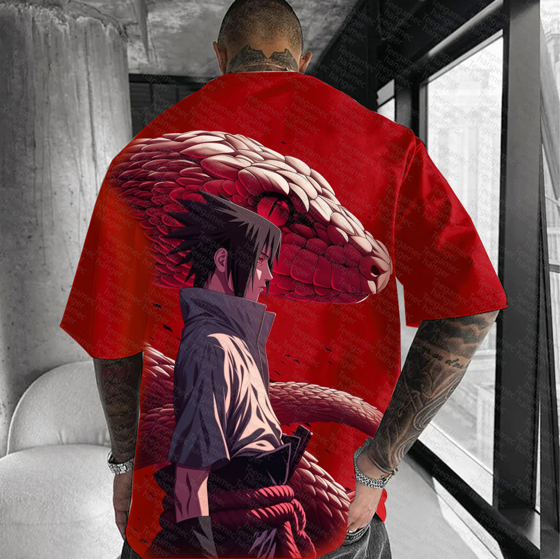 Unisex Anime Inspired Vintage T-Shirt