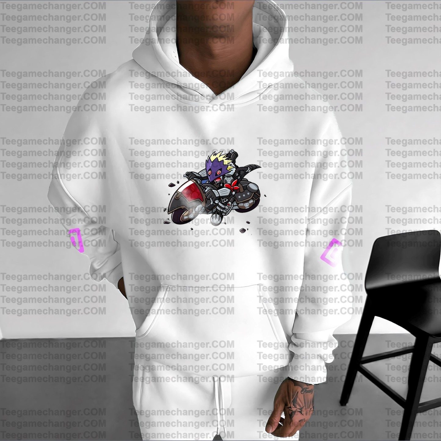 Unisex Anime Graphic Streetwear Vintage Hoodie