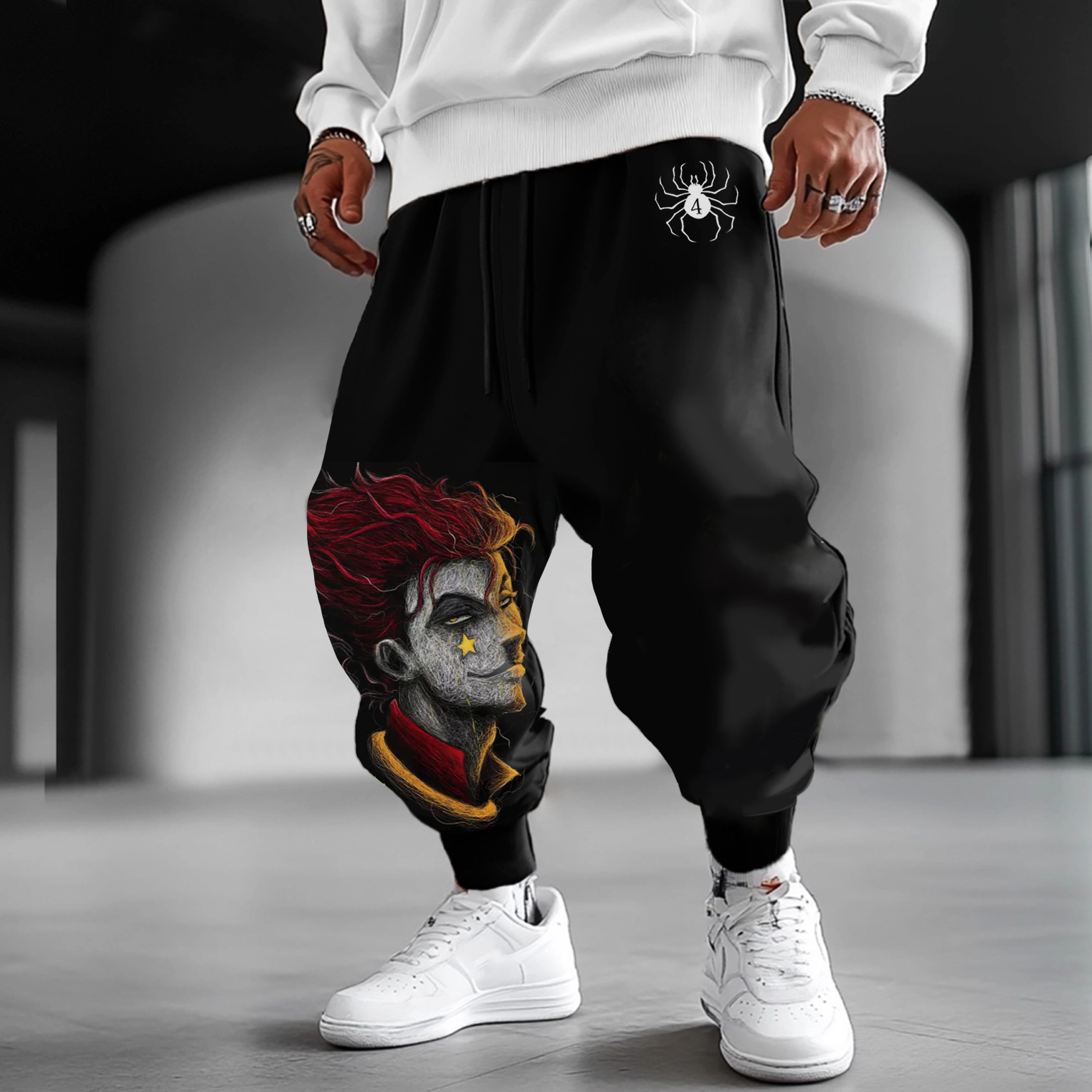 Unisex Oversized ANIME Harem Pants
